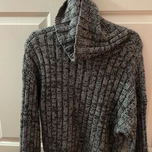 urban outfitters medium grey wooly fabric sweater
